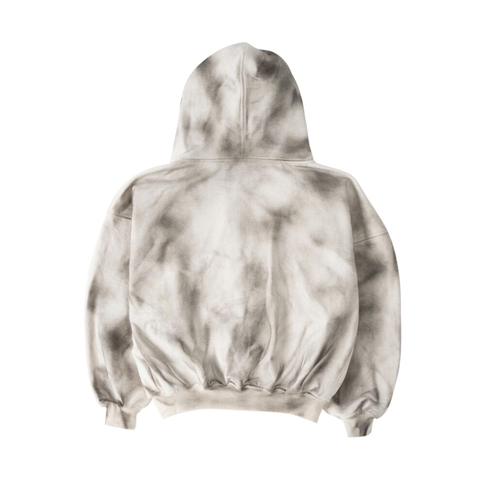 Alternative view of Áo khoác dây kéo unisex | Overthinking Washed Hoodie Zip
