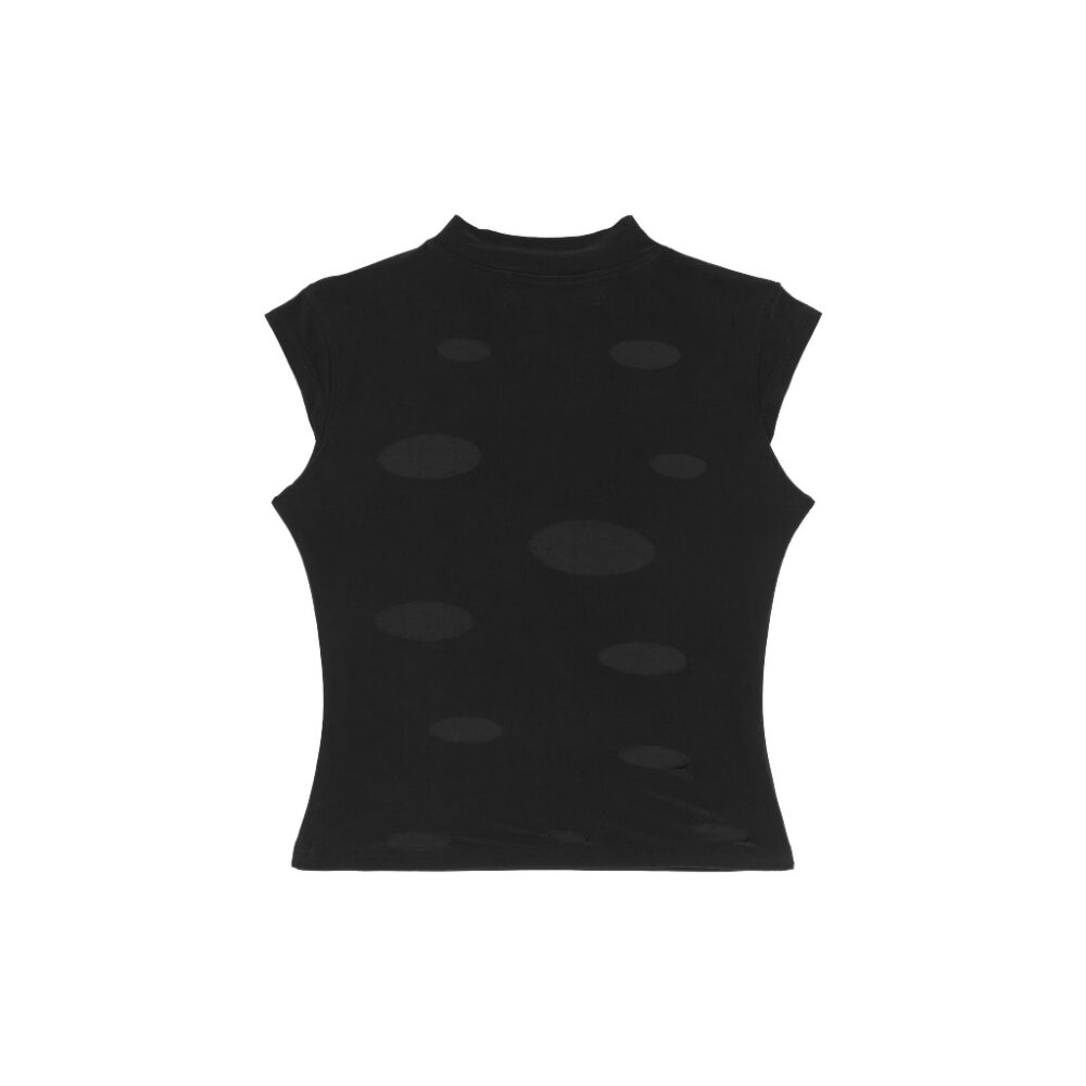 Alternative view of Áo Ngắn Tay Ôm Body Nữ | Blackhole Body Tanktop