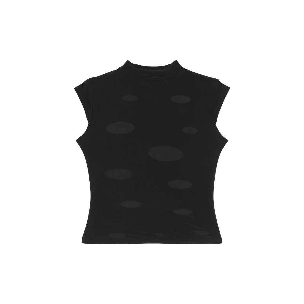 Alternative view of Áo Ngắn Tay Ôm Body Nữ | Blackhole Body Tanktop