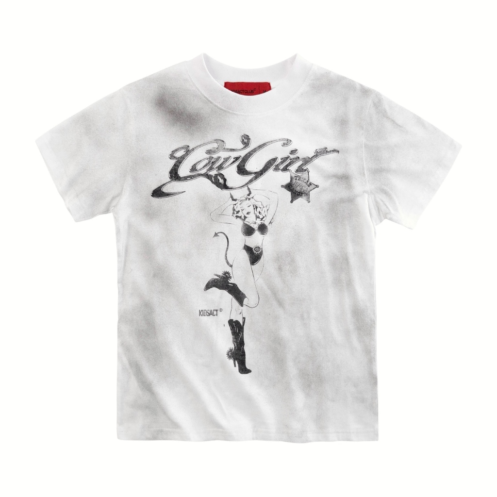 Áo Thun Wash Baby Tee | Cowgirl Washed Baby Tee